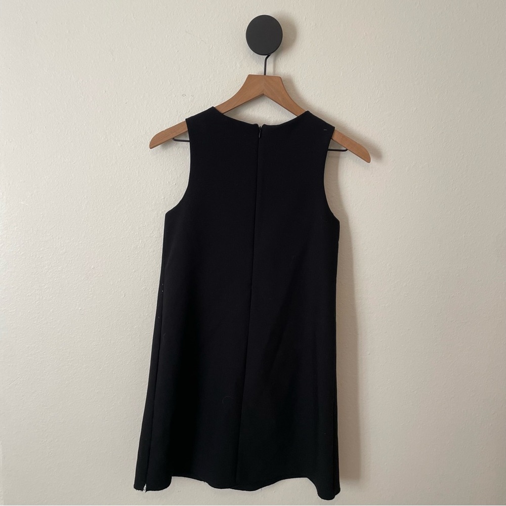 ZARA Girls Black Rosette Detail Dress 13 - 14 - Picture 6 of 6